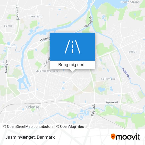 Jasminvænget kort