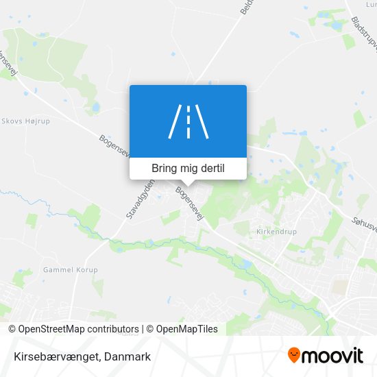 Kirsebærvænget kort
