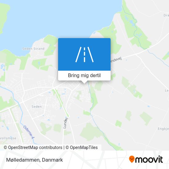 Mølledammen kort