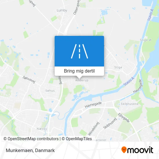 Munkemaen kort