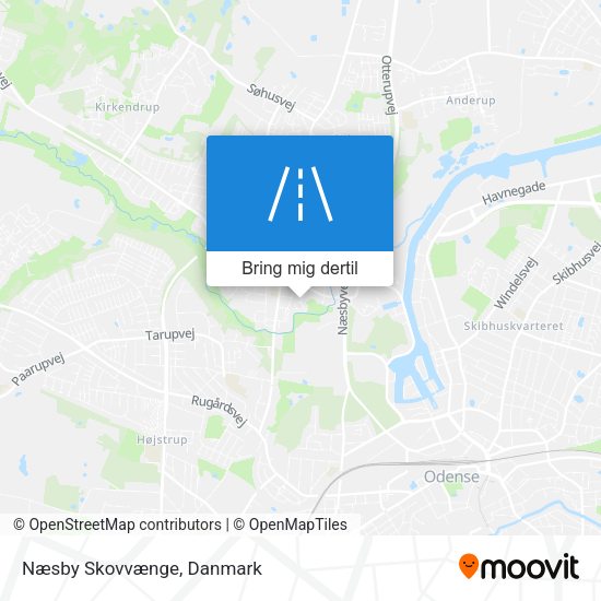 Næsby Skovvænge kort