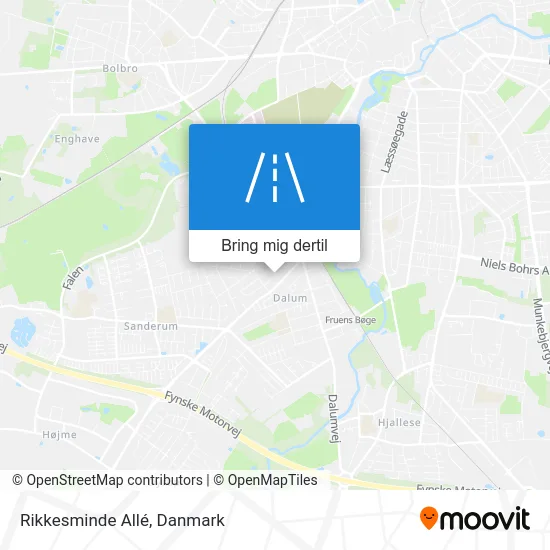 Rikkesminde Allé kort