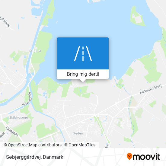 Søbjerggårdvej kort