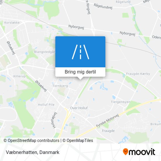 Væbnerhatten kort