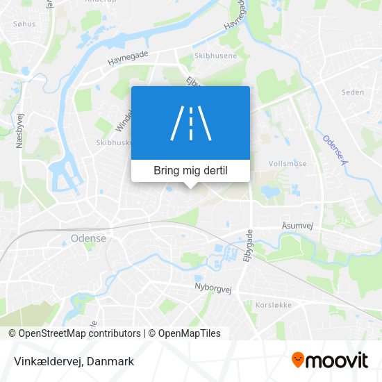 Vinkældervej kort