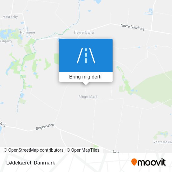 Lødekæret kort