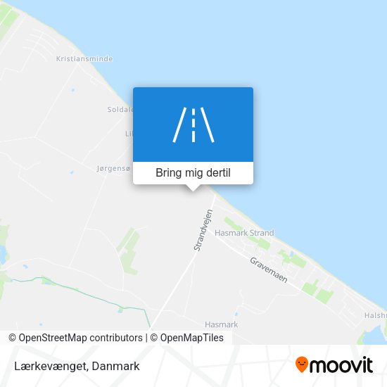 Lærkevænget kort