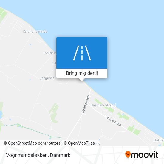 Vognmandsløkken kort