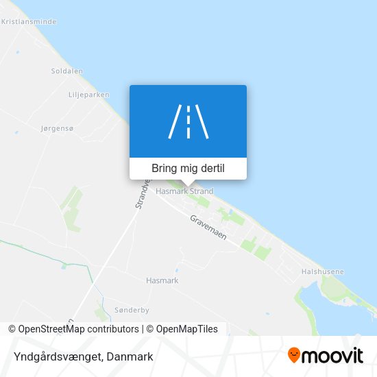 Yndgårdsvænget kort