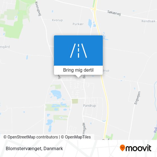 Blomstervænget kort