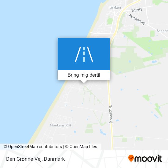 Den Grønne Vej kort