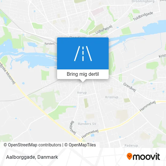 Aalborggade kort