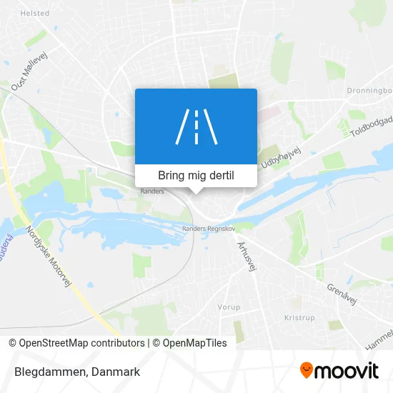 Blegdammen kort