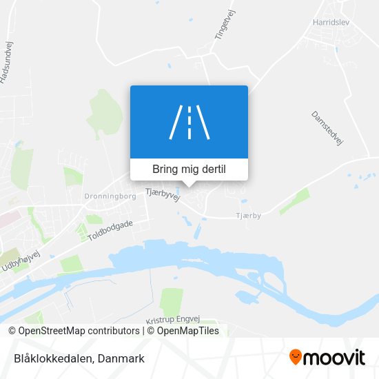 Blåklokkedalen kort