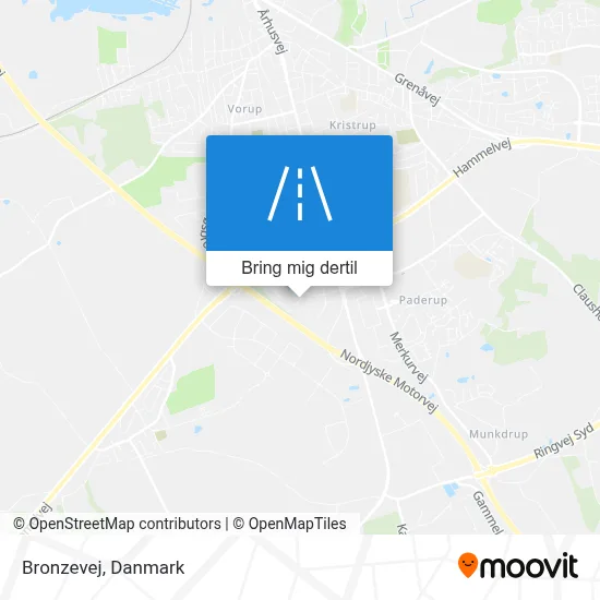 Bronzevej kort
