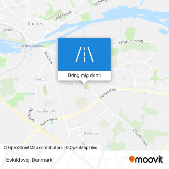 Eskildsvej kort