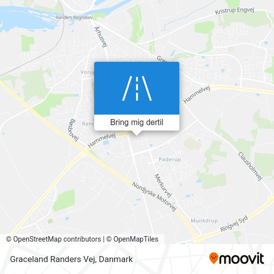 Graceland Randers Vej kort