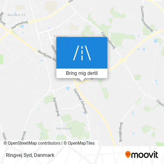 Ringvej Syd kort