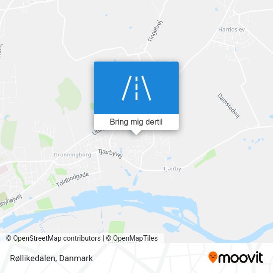 Røllikedalen kort
