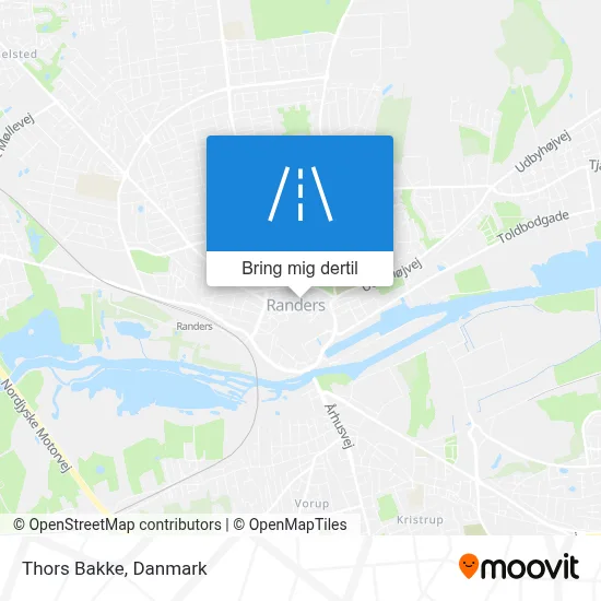 Thors Bakke kort