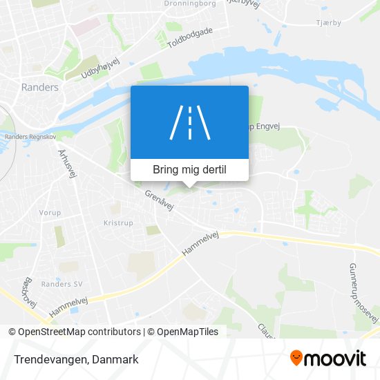 Trendevangen kort