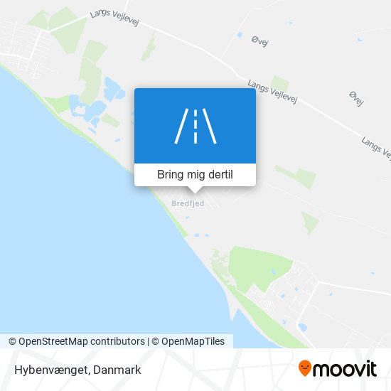 Hybenvænget kort