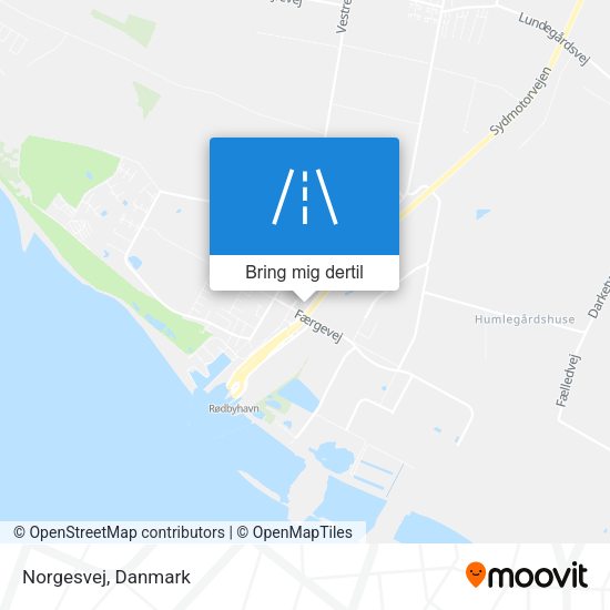 Norgesvej kort