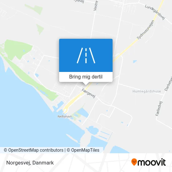 Norgesvej kort