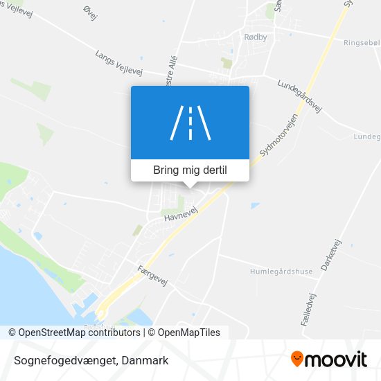 Sognefogedvænget kort