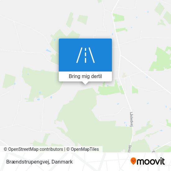 Brændstrupengvej kort