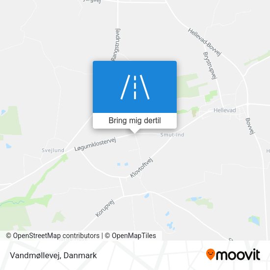 Vandmøllevej kort