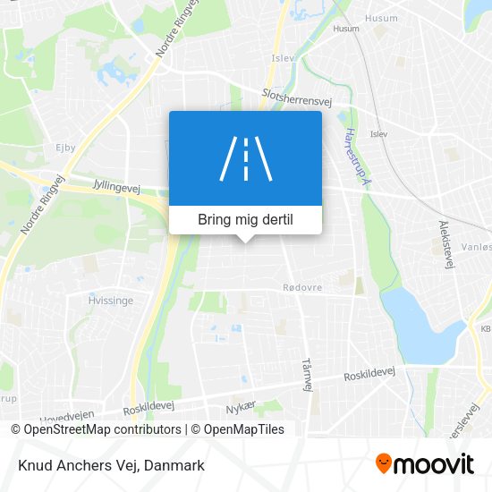 Knud Anchers Vej kort