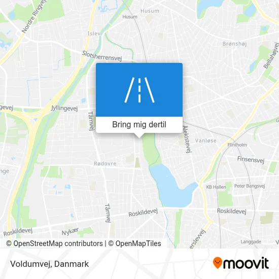 Voldumvej kort
