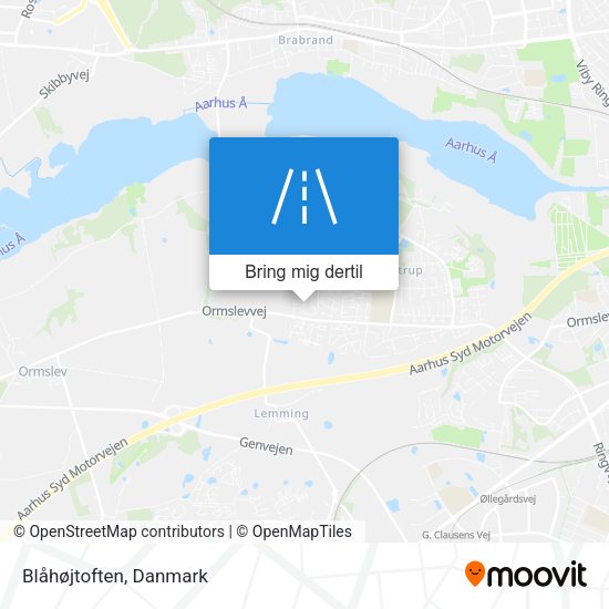 Blåhøjtoften kort