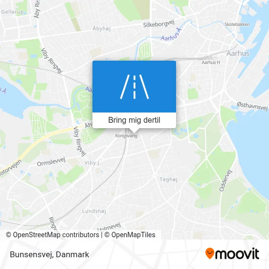 Bunsensvej kort