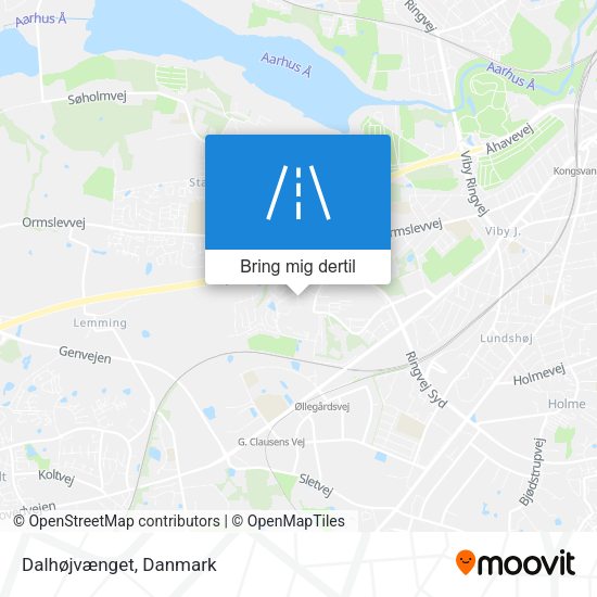 Dalhøjvænget kort
