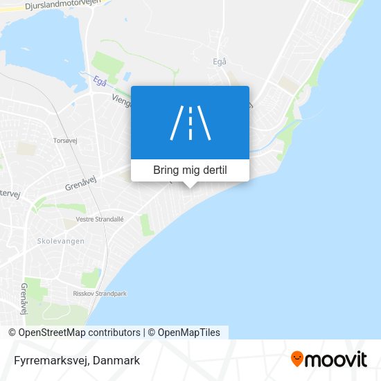 Fyrremarksvej kort