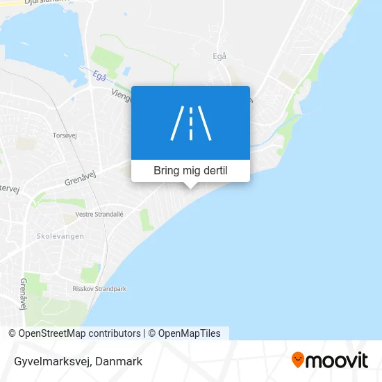 Gyvelmarksvej kort