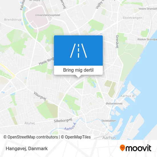 Hangøvej kort