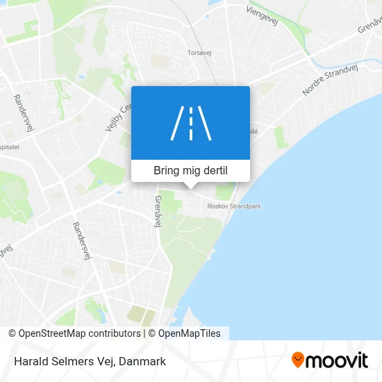 Harald Selmers Vej kort