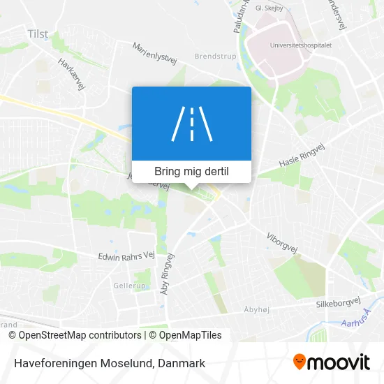 Haveforeningen Moselund kort