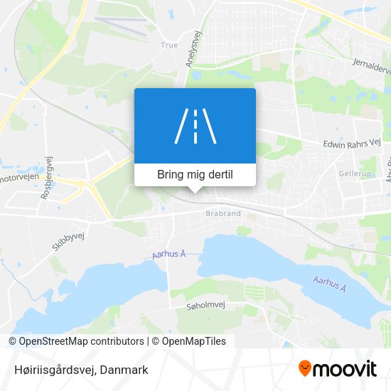Høiriisgårdsvej kort