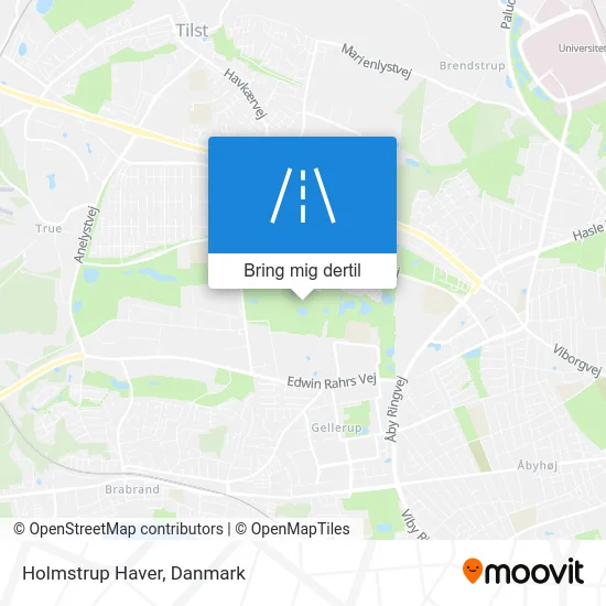 Holmstrup Haver kort