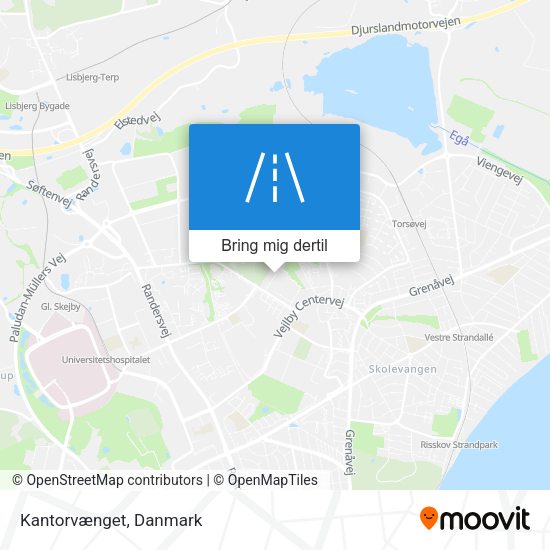 Kantorvænget kort