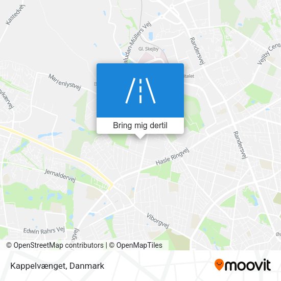 Kappelvænget kort