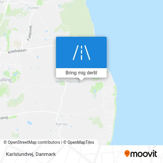 Karlslundvej kort