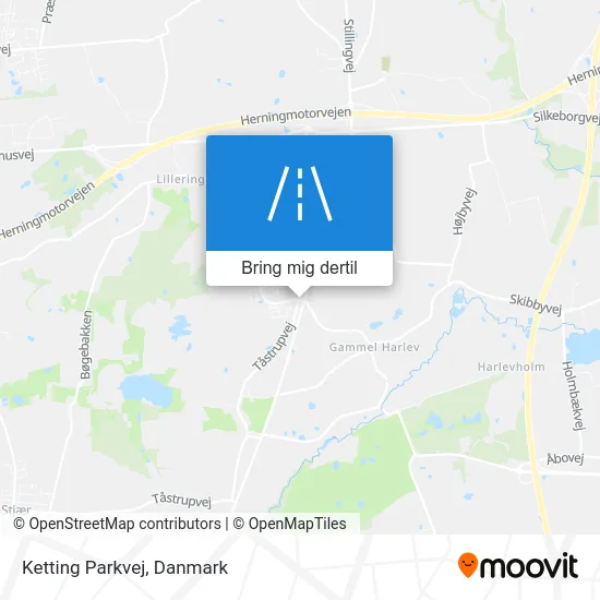 Ketting Parkvej kort