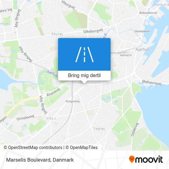 Marselis Boulevard kort