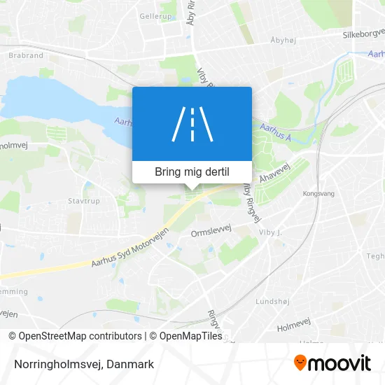 Norringholmsvej kort