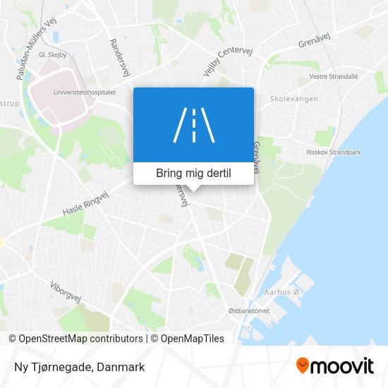 Ny Tjørnegade kort
